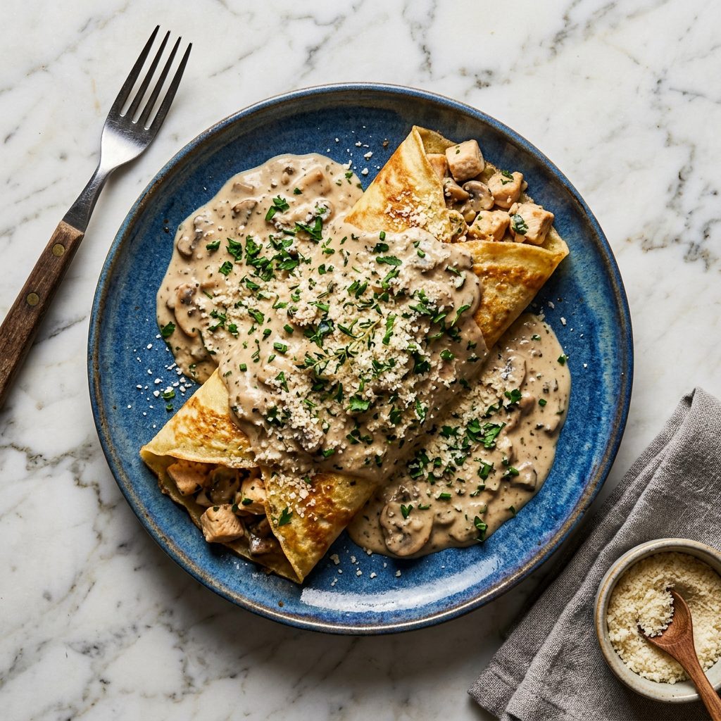 pollo-con-champinones